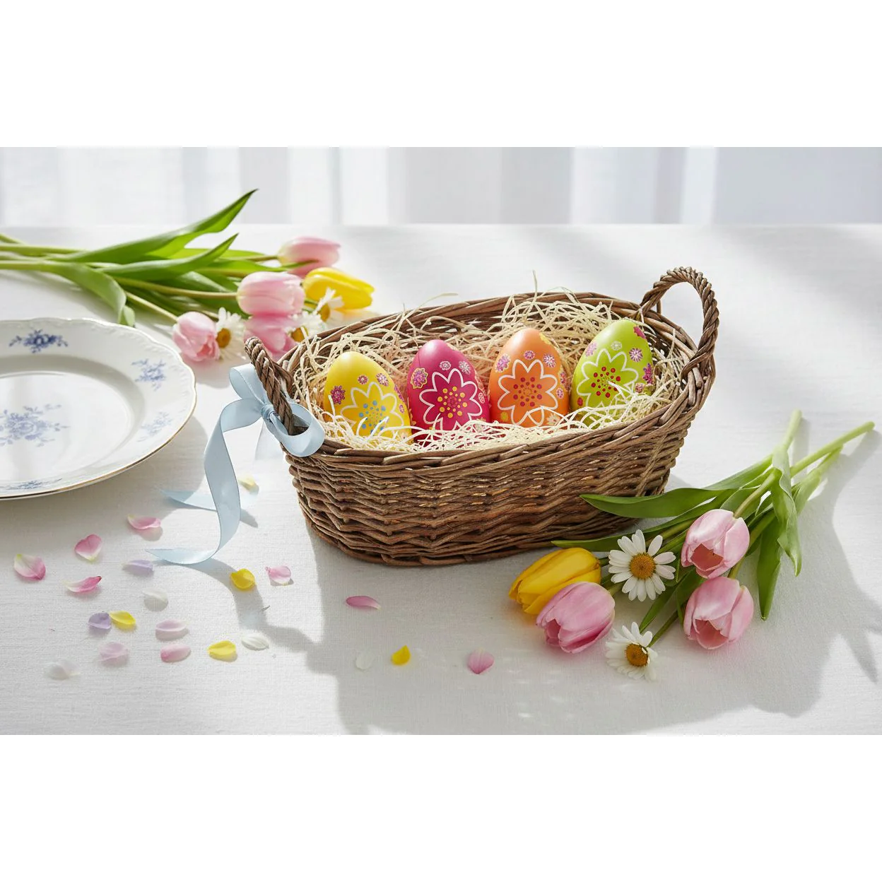 Riegelein Chocolate Easter Eggs in Confectionary Bag - Image 2