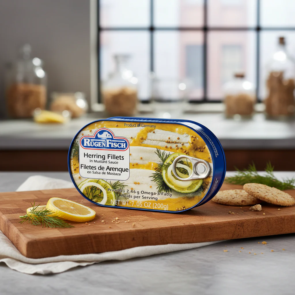 RugenFisch Herring Fillets in Mustard Sauce