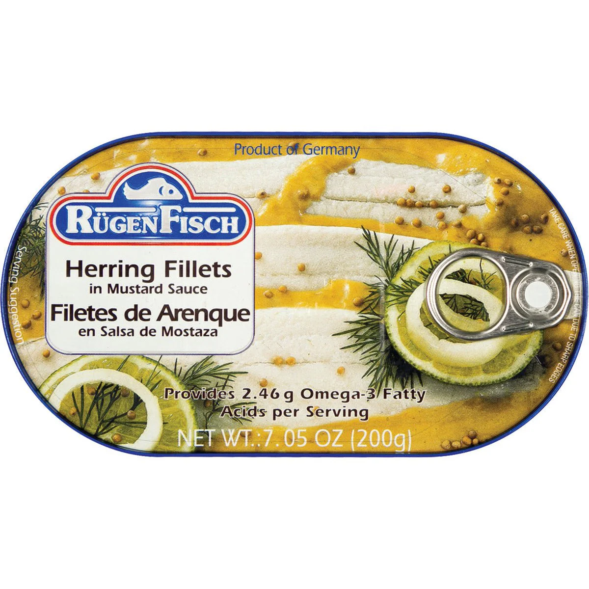 RugenFisch Herring Fillets in Mustard Sauce - Image 2