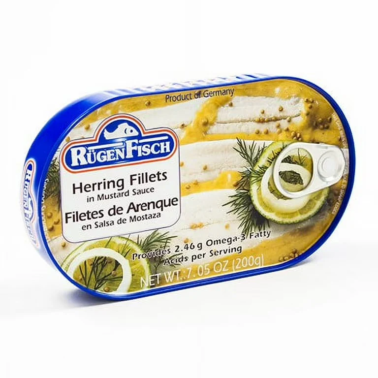 RugenFisch Herring Fillets in Mustard Sauce - Image 3