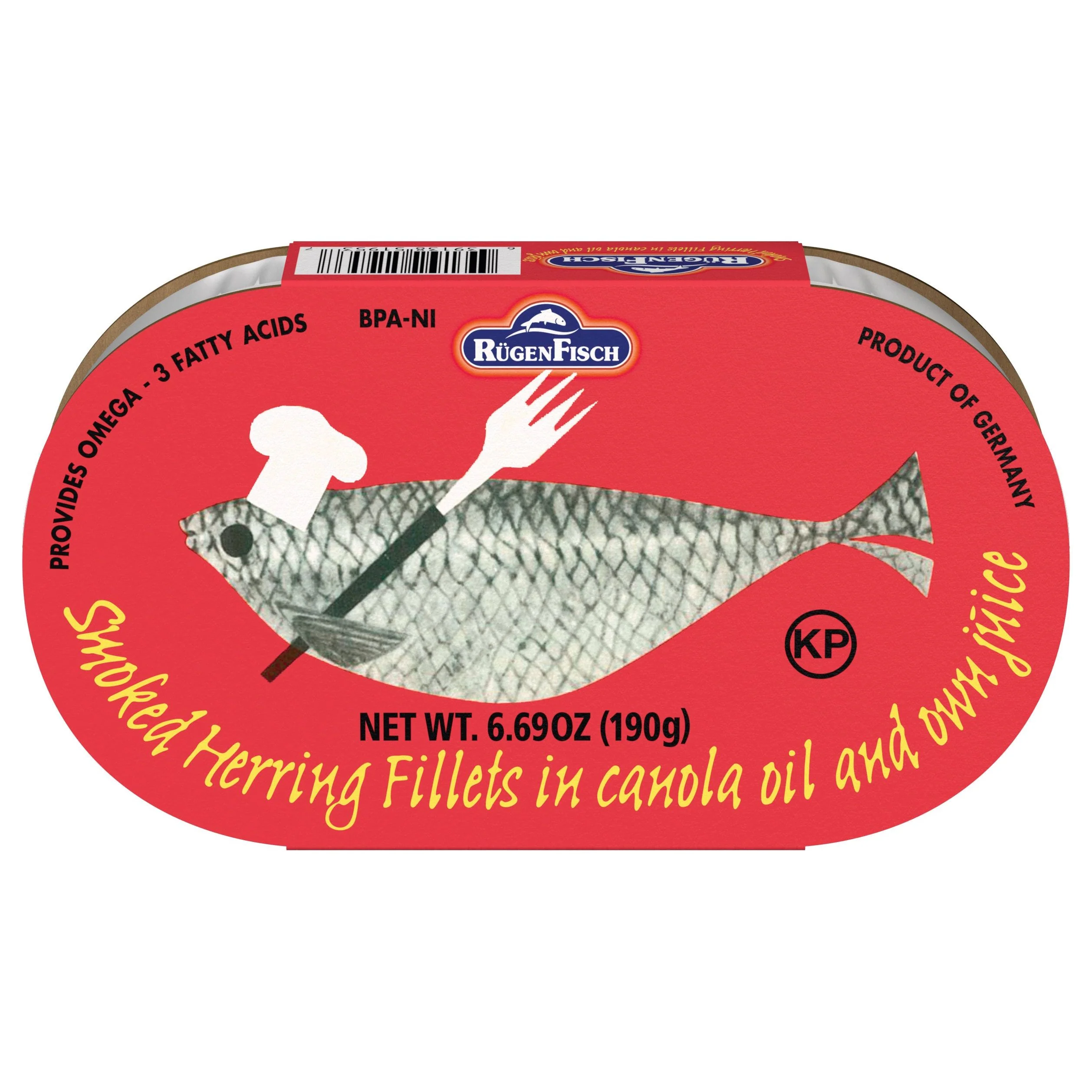 RuegenFisch Herring Fillets in Canola Oil
