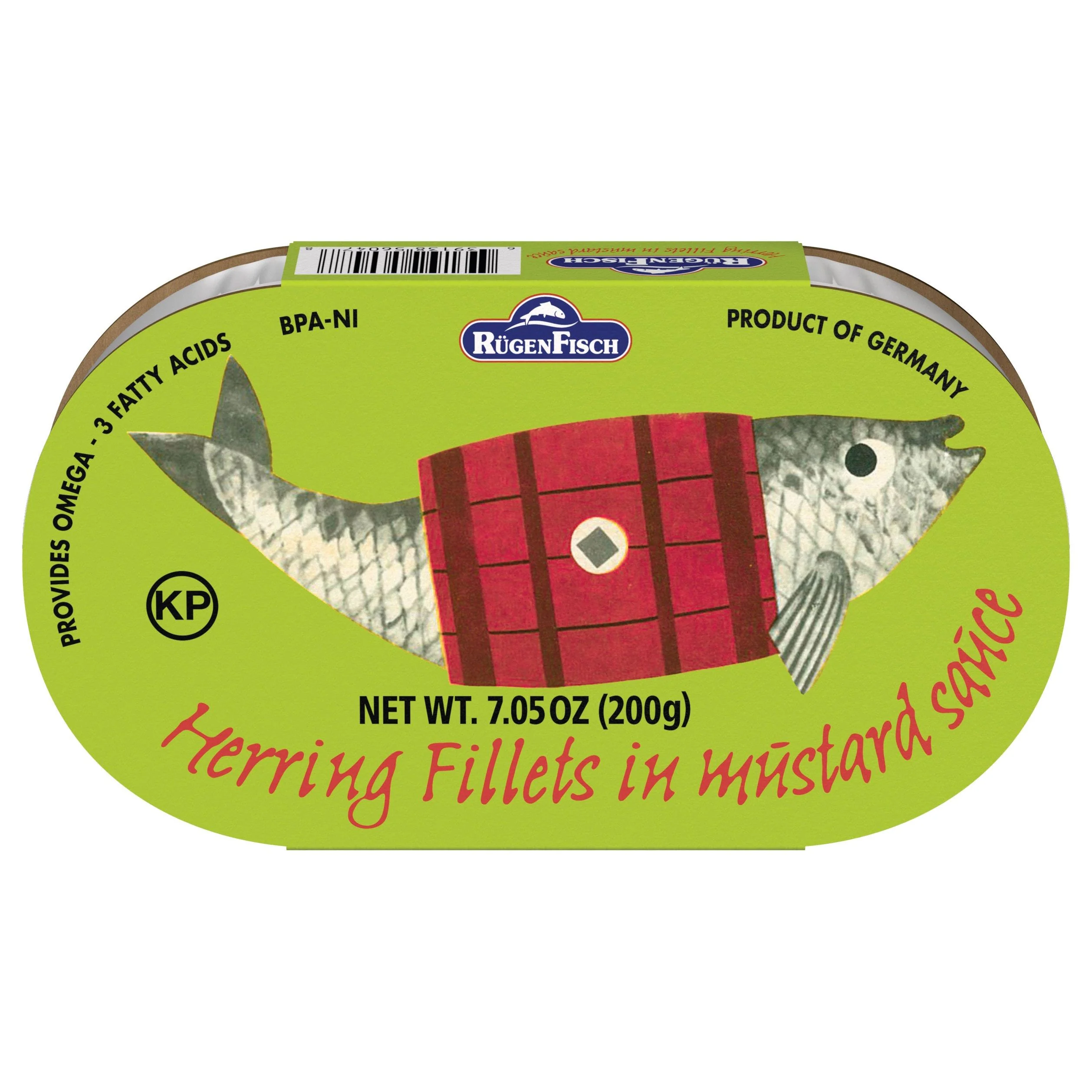 RuegenFisch Herring Fillets in Mustard Sauce