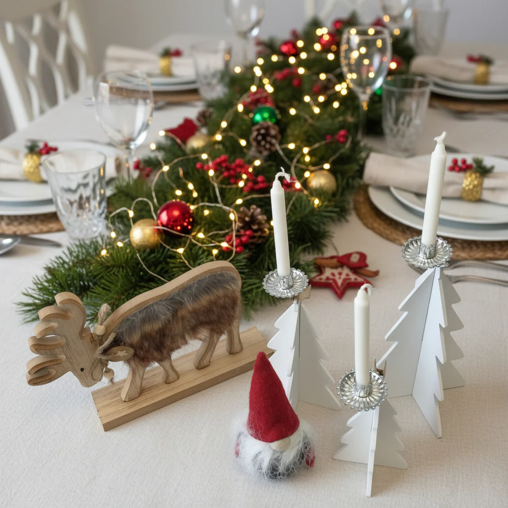 R&W Christmas Tree Candle Holders