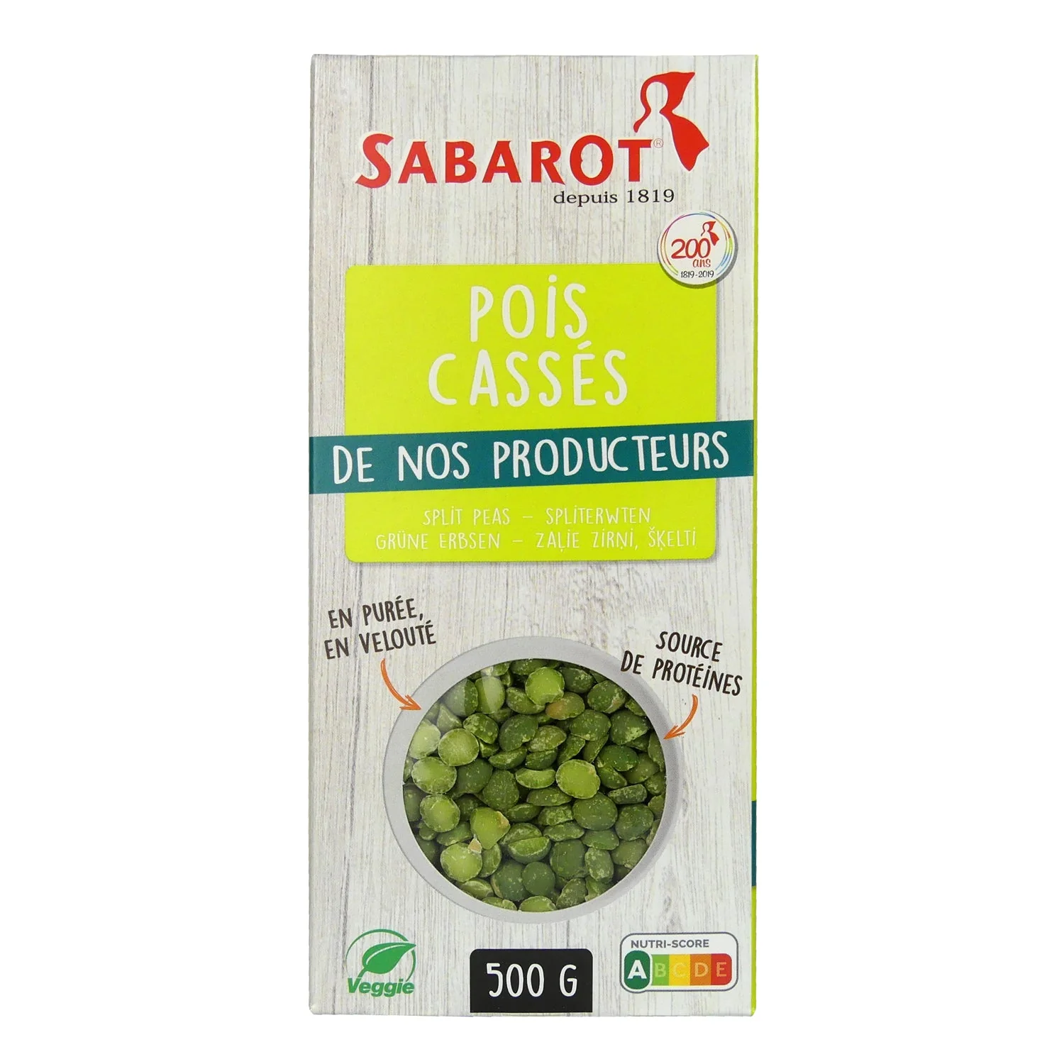 Sabarot Green Split Peas - Image 2