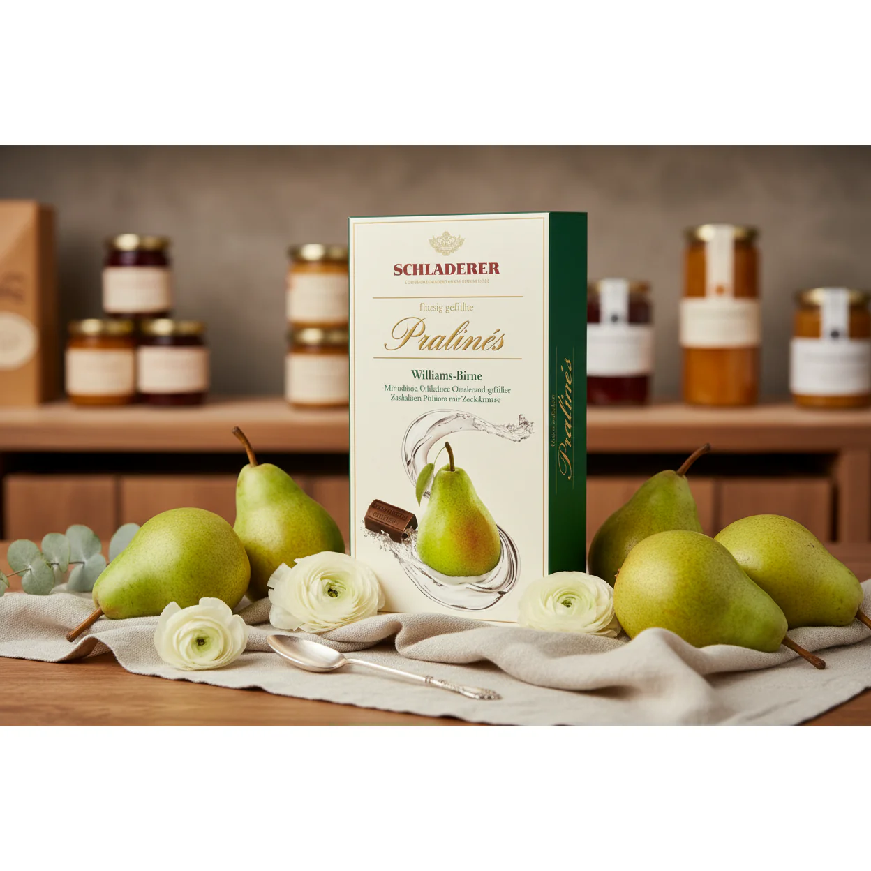 Schladerer Williams Pear Chocolate in Gift Box