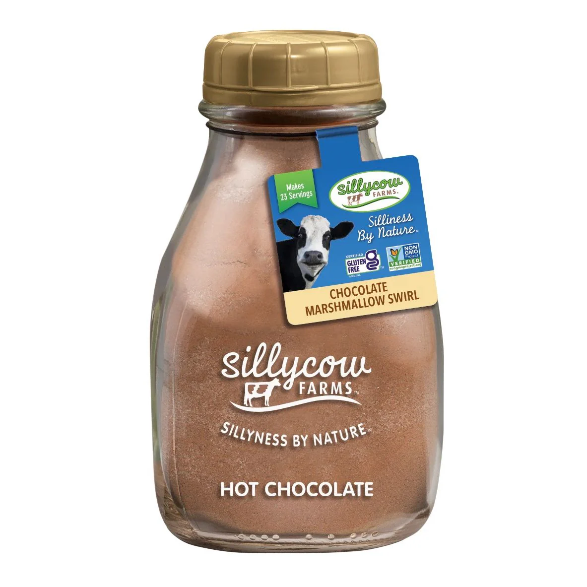 Sillycow Marshmallow Swirl Hot Chocolate Drink Mix