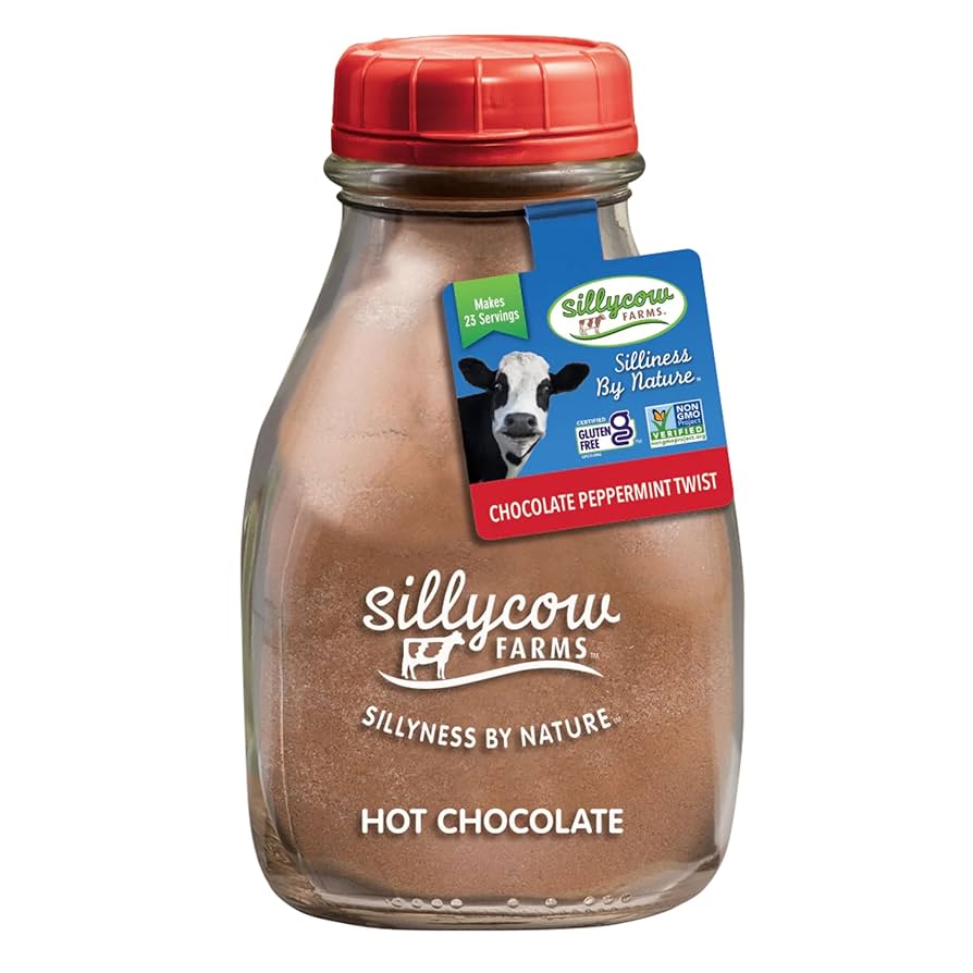 Sillycow Peppermint Twist Hot Chocolate Drink Mix
