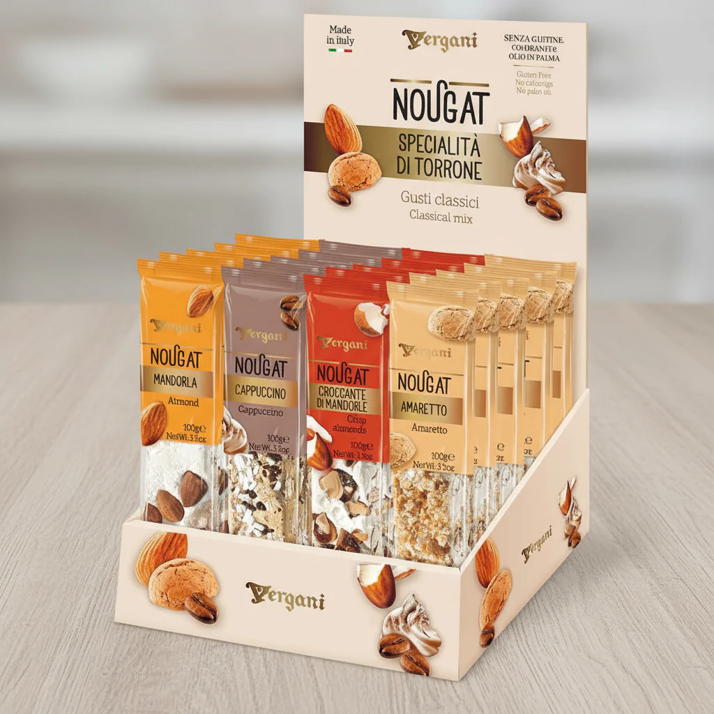 Vergani Classic Soft Nougat in Assorted Flavors