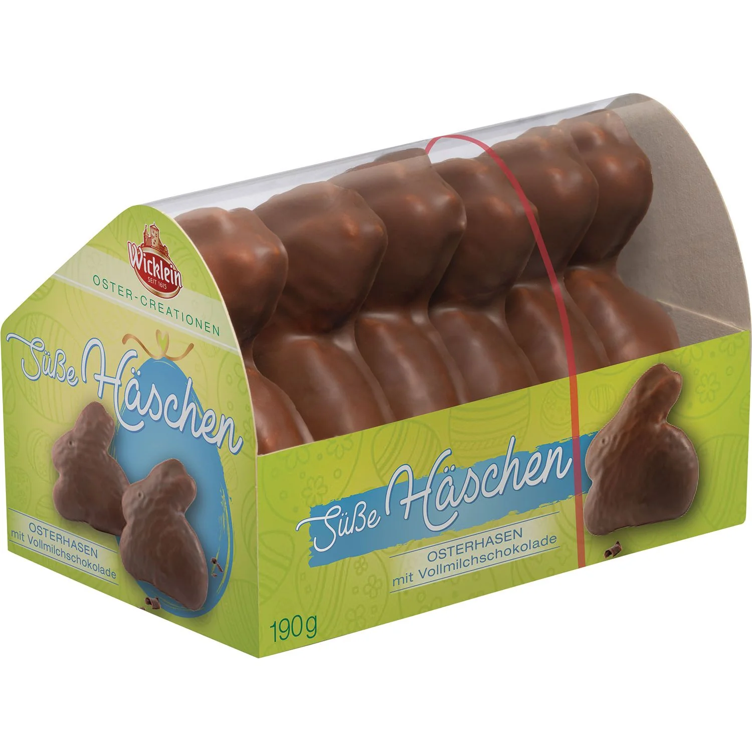 Wicklein Easter Bunnies Covered in Milk Chocolate - Image 2