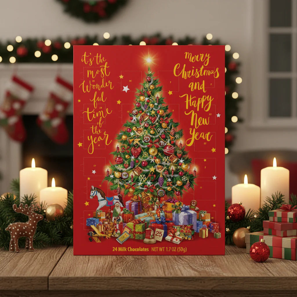 Erika’s Pantry Advent Calendar – Choose from Christmas Tree or Santa in Sled - Image 2